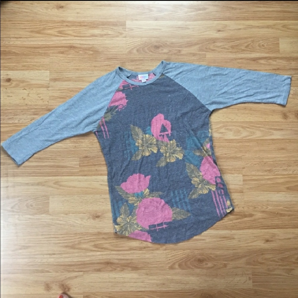 Floral Lularoe Randy Top
